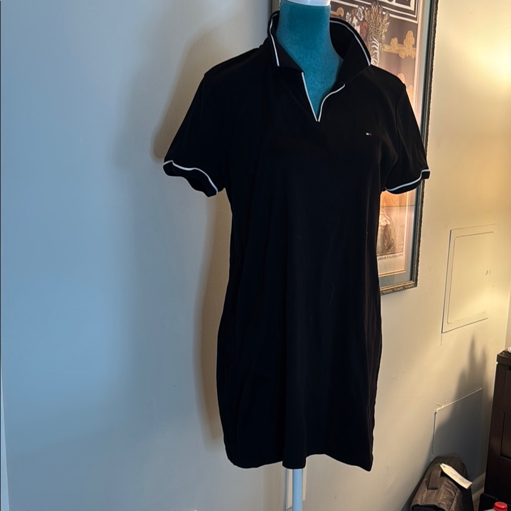 Tommy Hilfiger Black Polo Dress